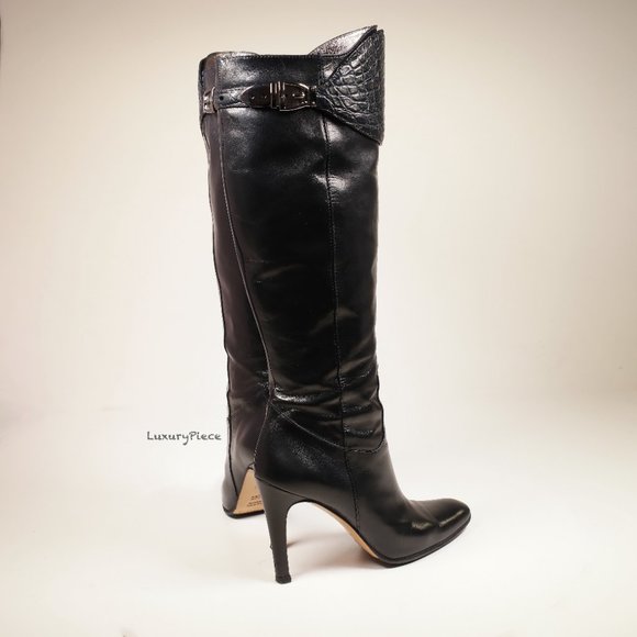 Amazing Gucci Boots with Alligator Croc Leather Rare - Picture 3 of 16